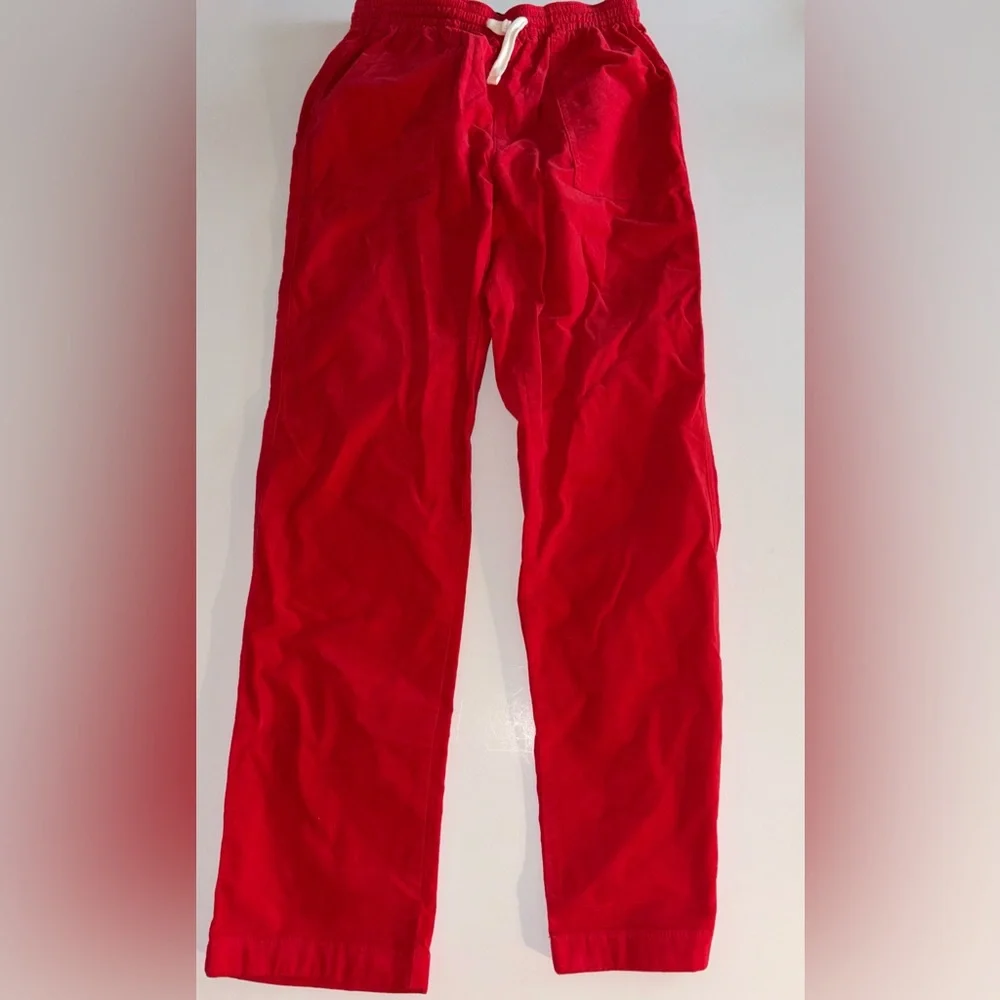 Vineyard Vines Red Jetty Corduroy Pants Size M NWT RED VELVET VINEYARD VINES